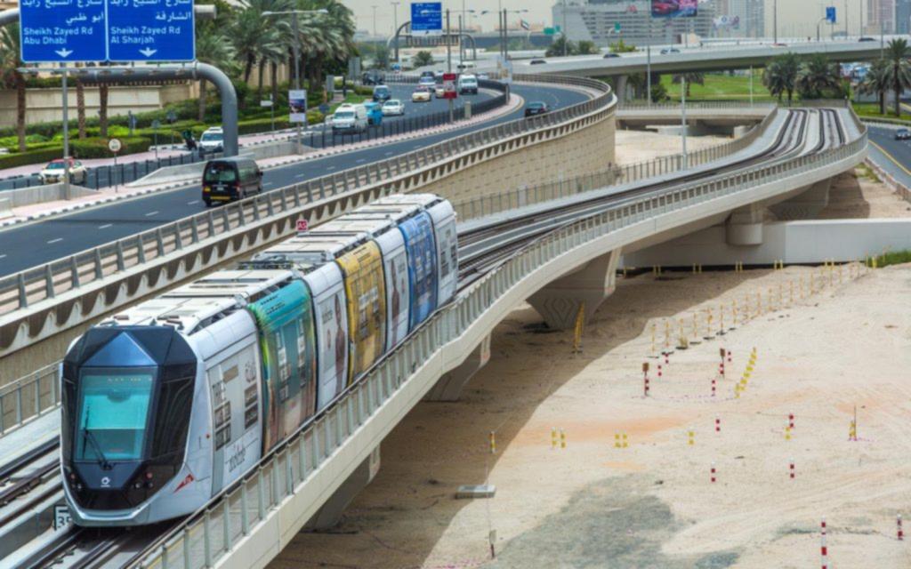Dubai metro and tram systems